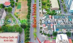 Bán Đất Bình Than, P. Võ Cường, TP Bắc Ninh 76.9m2 Giá 15.x Tỷ