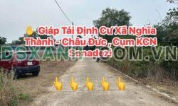 Bán Đất Nghĩa Thành, H. Châu Đức, BRVT | DT từ 165m2, Giá từ 770Tr