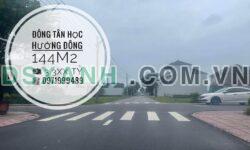 Bán đất Đông Tân Học, Xã Thạch Hạ, TP Hà Tĩnh, 144m2, 3.3xx tỷ