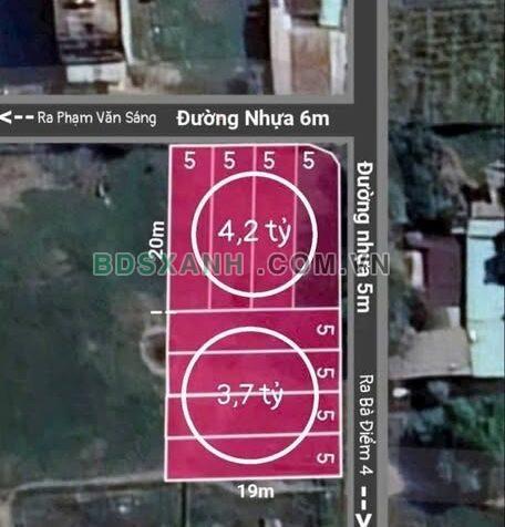 Bán Đất 110m² Xã Bà Điểm, Huyện Hóc Môn, TP.HCM Từ 3.7 Tỷ