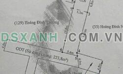 Bán đất An Toàn, Xã Hòa Nghĩa, Quận Dương Kinh 116.3m2 1.3 tỷ.