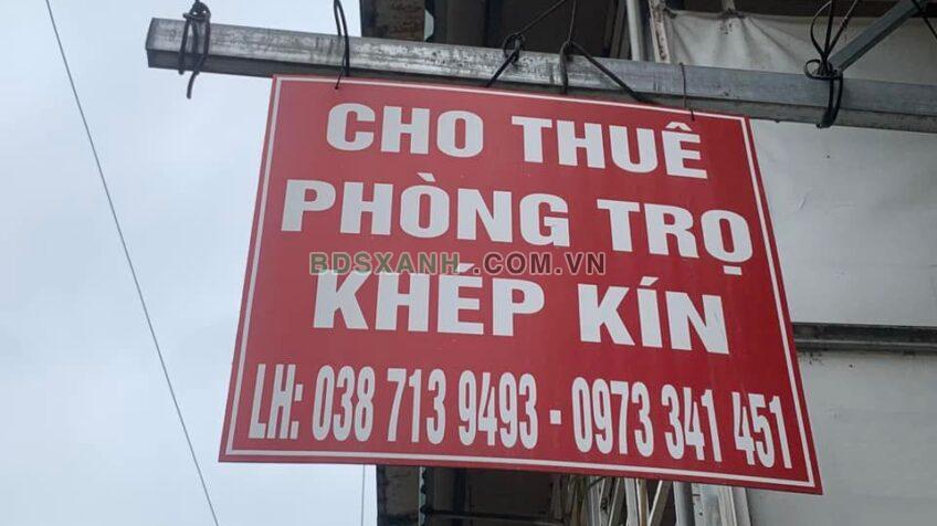 Cho thuê phòng trọ Tổ 6 P. Hưng Thành, TP. Tuyên Quang
