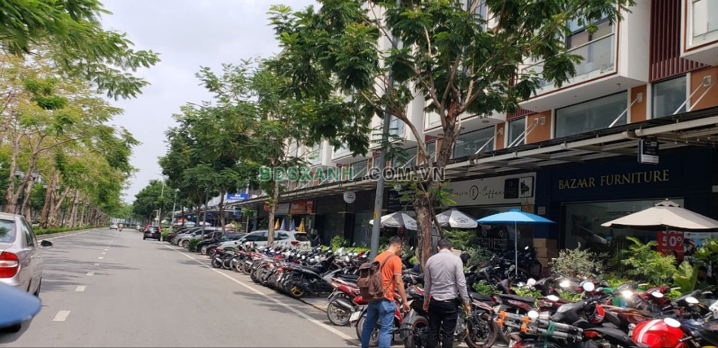 Hình ảnh thực tế khu Golden Shophouse 