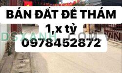 Bán đất Phường Đề Thám, Thành phố Cao Bằng 127m² giá 1,x tỷ