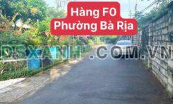 Bán 140m² đất Phường Bà Rịa, Thành phố Bà Rịa giá 2.2 tỷ