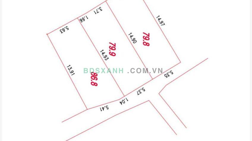 Bán Đất F0 Trát Cầu, Xã Thượng Phúc, H. Thường Tín, HN 80m2 Giá LH