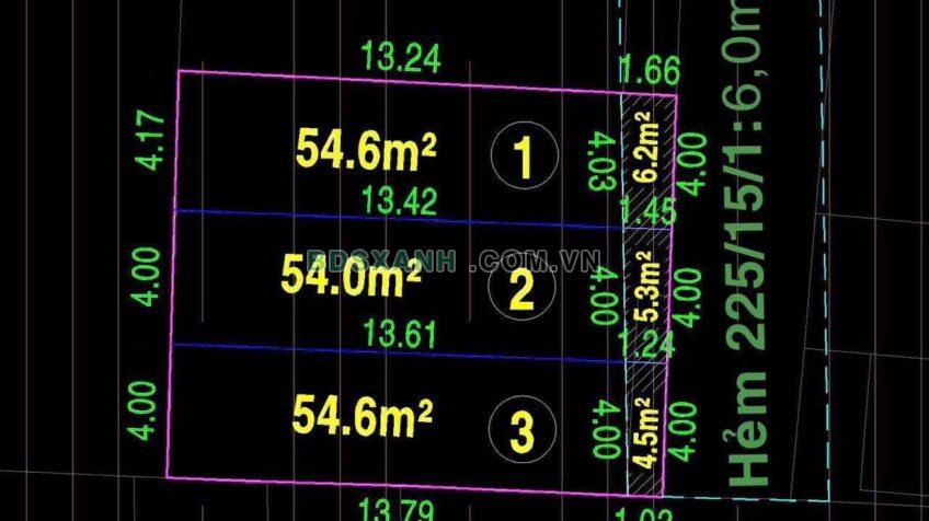Bán Đất 60m², Phường Bình Trị Đông A, 5.35 tỷ, Quận Bình Tân