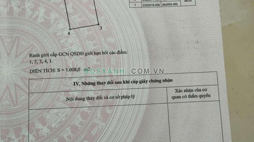 Bán Đất Phường Cẩm Thịnh, TP Cẩm Phả. 1008m², giá hơn 2 Tỷ