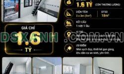 Bán nhà Đường Lý Thường Kiệt Phường 4, Quận Gò Vấp, 9m², 1.6 tỷ (TL)