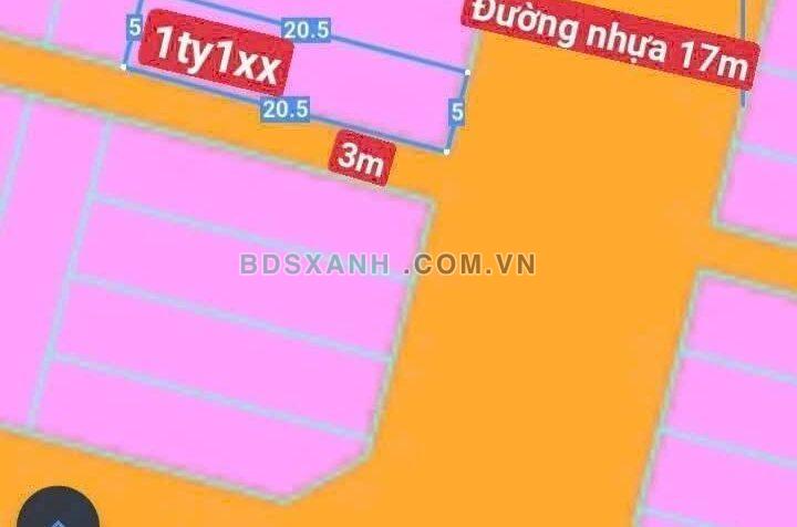 Bán Đất Lô Góc 5×20.5m, Xã Tân Phú Trung, H.Củ Chi, TP.HCM, Giá từ 1.1 tỷ