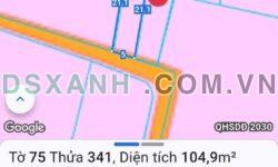 Bán Đất 105m2, Xã Hưng Thịnh, H. Trảng Bom, Đồng Nai, Hơn 800Tr TL