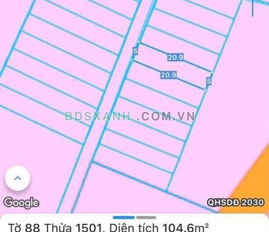 Bán đất 100m2 Phường Trảng Bom, TP Trảng Bom chỉ 900 triệu