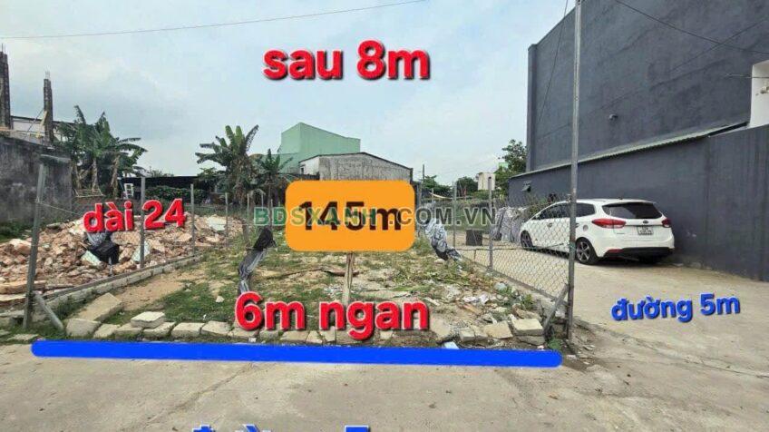 Bán đất 145m2, Phường Hòa Châu, Huyện Hòa Vang – Giá 2.6 Tỷ