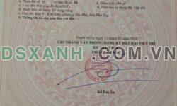 Bán Đất 185m2, Phường Vân Phú, TP Việt Trì, 3 MT, 1.4 Tỷ