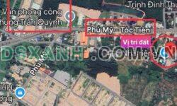 Bán đất Xã Tóc Tiên, Thị xã Phú Mỹ, 470m2 giá 1.8 tỷ.