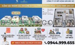 Bán chung cư 40-60m² SJTown, TP Thanh Hóa, hỗ trợ vay